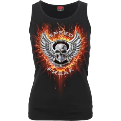 Afbeelding van Spiral Speed Freak Mouwloze top L Zwart
