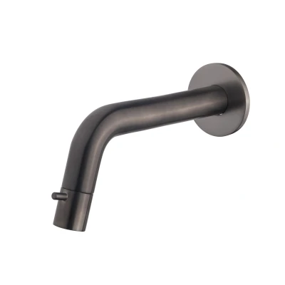 Afbeelding van Wiesbaden Sophia fonteinkraan inkortbaar met muurbevestiging 1/2&quot; gunmetal
