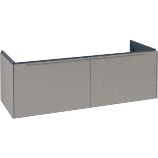 Afbeelding van Villeroy &amp; Boch Subway 3.0 wastafelonderkast, meubelgreep monochroom,