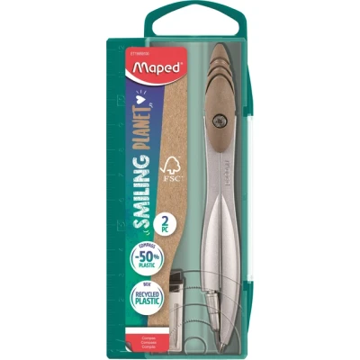 Afbeelding van Passer Maped Smiling Planet 2 delig
