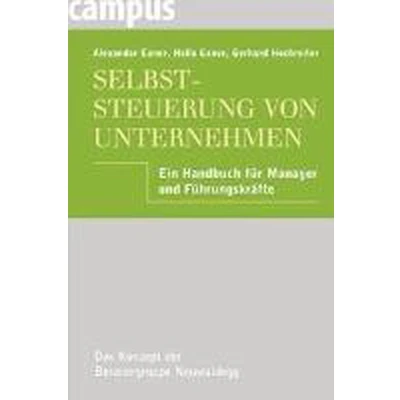 Afbeelding van Exner, A: Selbststeuerung von Unternehmen