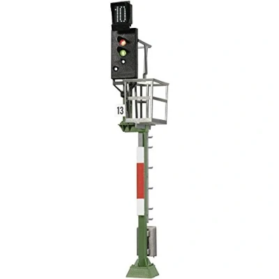 Afbeelding van Viessmann Modelltechnik 4043 H0 Combinatiesein lichtsignaal Als uitrijsein Hoofdsein Kant en klaar model DB