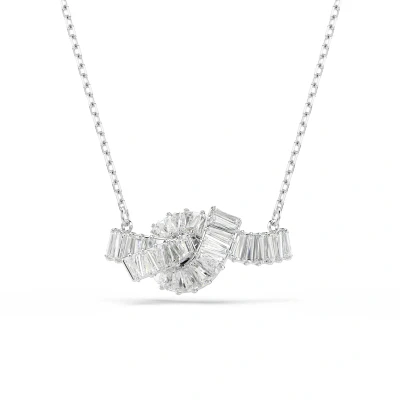 Afbeelding van Swarovski dames Matrix ketting met kristal in de kleur Zilver