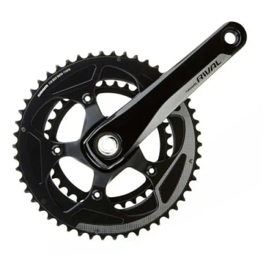 Afbeelding van Crankstel sram rival 22 52 36 gxp 1725mm exclusief cups ZWART