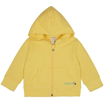 Afbeelding van loud + proud Sweater met rits voor kinderen, Maat: 74/80, Gelb