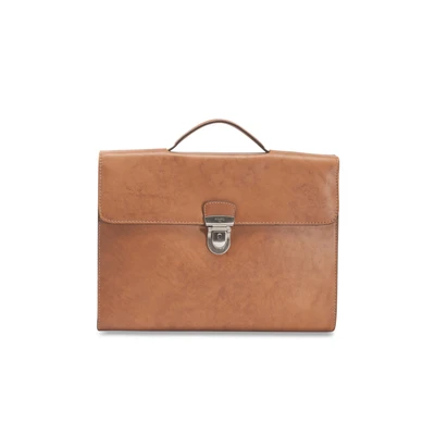 Afbeelding van Picard Toscana Aktetas, Heren, Maat: One Size, Camel