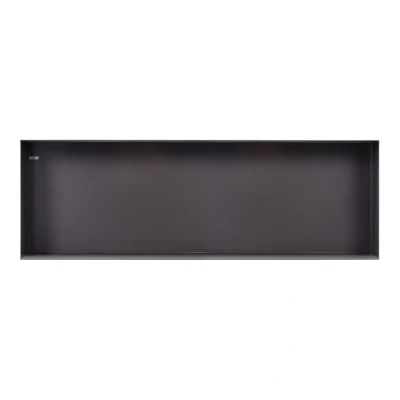 Afbeelding van Looox Colour BoX inbouwnis badkamer antraciet CBOX90A