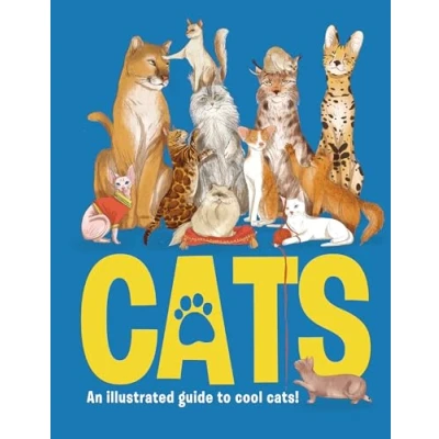 Afbeelding van CATS: An illustrated guide to 80 cool cats, from impressive wild cats cuddly companions!