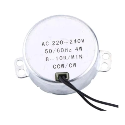 Afbeelding van AC Motor Roterende 220 240 V Synchrone Motorreductor 4 W CW/CCW 1 st(8 10RPM)