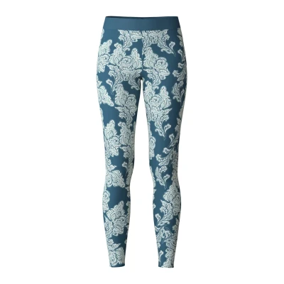 Afbeelding van CALIDA Elastische trendy leggings met zachte tailleband voor dames, hoge taille tailleband, Deep Dive Petrol, 36/38 NL