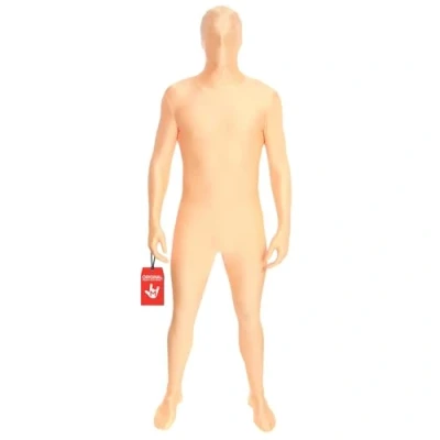 Afbeelding van Morphsuit Full Body Kostuum Goud, XL Originele Bodysuit Voor Volwassenen en Kinderen Super Stretch Pak Geweldig DIY Party Outfit Halloween, Cosplay, Fancy Dress Mannen &amp; Vrouwen