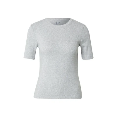 Afbeelding van GAP CREW BABS Tshirt basic, Dames, Maat: XS, Grey heather