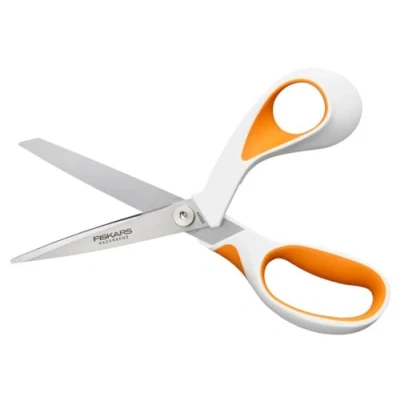 Afbeelding van Fiskars Multifunctionele schaar, lengte: 21 cm, roestvrij staal/kunststof, oranje, RazorEdge, 1014579