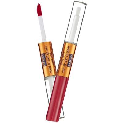 Afbeelding van Pupa Made to Last Lip duo waterproof Red Rood