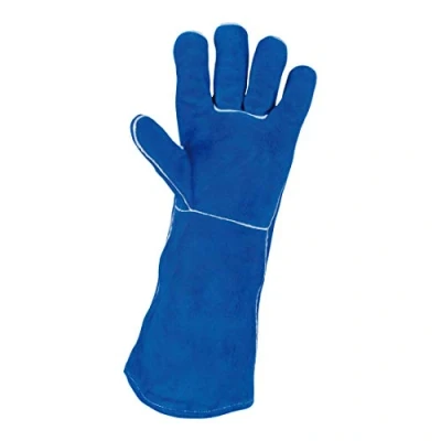 Afbeelding van KS Tools 985.7038 Lederen lashandschoenen, lang, 8