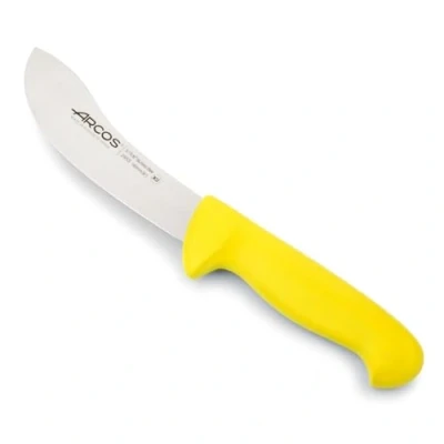 Afbeelding van Arcos Serie 2900 kortemes lemmet nitrum roestvrij staal 160 mm handvat polypropyleen kleur geel