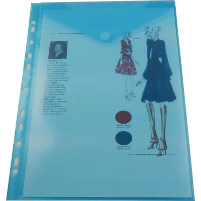 Afbeelding van EXXO HFP #35426 A4 Ringband Documententas Top Open Blauw 10 stuks (1 pak @ stuks)