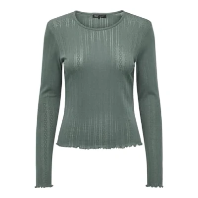 Afbeelding van ONLY Onlcarlotta L/S Top Noos JRS, Balsemgroen, L