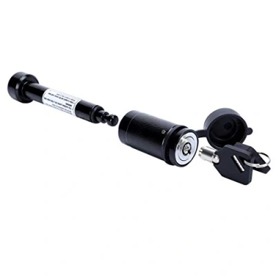 Afbeelding van MaxxHaul 50232 5/8&quot; Dogbone Hitch Ontvanger Lock, 2&quot; &amp; 2 1/2&quot; Ontvanger, Zwart