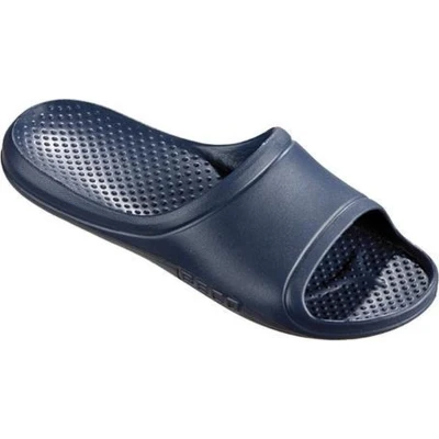 Afbeelding van Beco Badslippers Wit Donkerblauw Maat 41