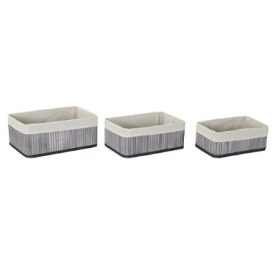 Afbeelding van Basket spelset DKD Home Decor Polyester (42 x 32 27 cm)