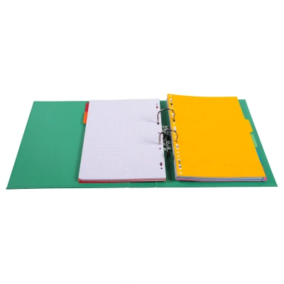 Afbeelding van Exacompta 53743E 1 A4 Prem&#039;Touch map met hefboommechanisme rug 70 mm mechanica 75 buitenafmetingen: 32 x 29 7 cm opbergbaar formaat kleur: groen
