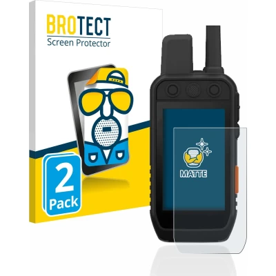 Afbeelding van BROTECT Screenprotector voor Garmin Alpha 200 K Folie Beschermfolie matte (2 Stuks)