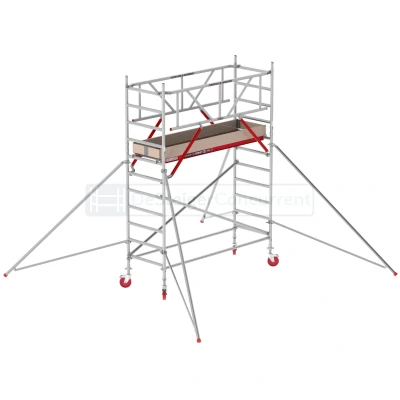 Afbeelding van Rolsteiger Altrex RS TOWER 41 PLUS SafeQuick L190xB90 4.20m werkhoogte Houten platformen