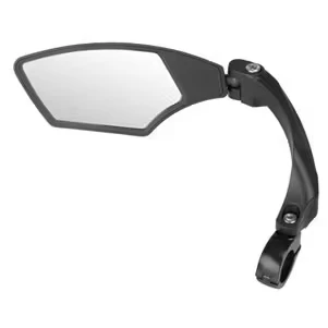 Afbeelding van M Wave fietsspiegel links 110 x 55 mm zwart