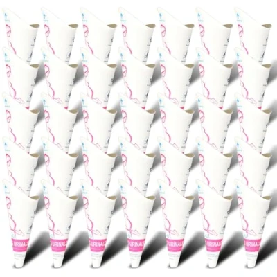 Afbeelding van BUCOMTU Urinella voor dames, 50 stuks, wegwerp pipi kegels kamperen, uitgaan, reizen en outdoor activiteiten