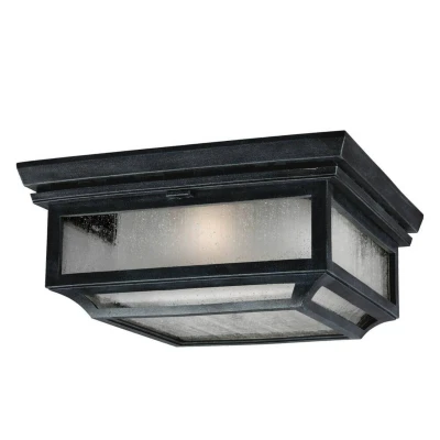 Afbeelding van Plafondlamp Steady Lighting Kunststof E27 L: 33cm Voor Buiten Woonkamer Eetkamer Zinc