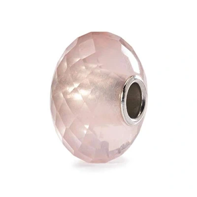 Afbeelding van Trollbeads Rozenkwarts TSTBE 20004, Eén maat, Glas, Kwarts