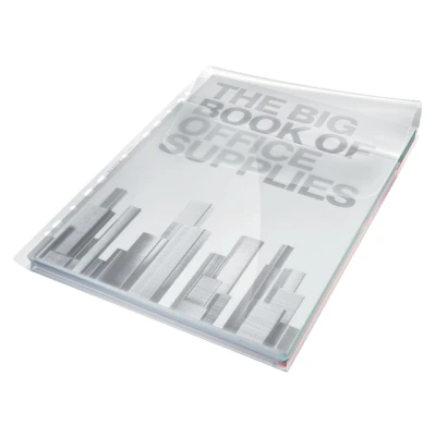 Afbeelding van Harmonica showtas Leitz Premium met bovenklep copy safe PP A4 glashelder