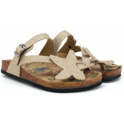 Afbeelding van GOBY Beige Sandalen Slippers Hoge kwaliteit Handmade Maat 37