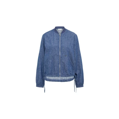 Afbeelding van s.Oliver IN Oshape Spijkerjas, Dames, Maat: 32, Blau