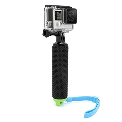 Afbeelding van MyGadget Drijvende Actie Camera Handler Stick Antislip Handvat Monopod Water Accessoire voor bijv. GoPro Hero Black 7/8 6 5 4 3+ 3, Xiaomi Yi 4K Groen