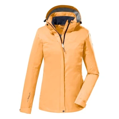 Afbeelding van killtec dames Functionele jas/buitenjas met afritsbare capuchon KOS 133 WMN JCKT, pfirsich, 54, 38383 000