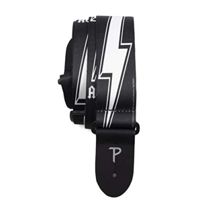 Afbeelding van Perri&#039;s Leathers Ltd. Gitaarband Polyester AC/DC Verstelbaar Voor Akoestische/Bas/Elektrische Gitaren Made in Canada (LPCP 1035)