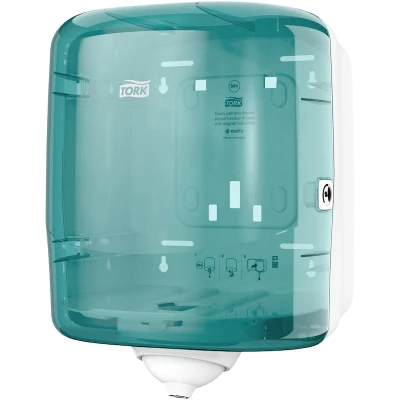 Afbeelding van Tork Reflex Centerfeed Poetspapier Dispenser Kunststof Turquoise M4