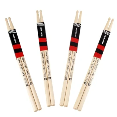 Afbeelding van Drum Sticks Rebound America Hard Esdoornhout, recht en duurzaam, ideaal voor drummers van alle niveaus, gebruikt drums, percussie praktijk (7A 4 paar)