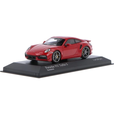 Afbeelding van Porsche 911 (992) Turbo S Coupé Sport Design 2021 1:43 Minichamps