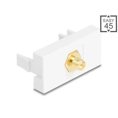 Afbeelding van Delock Easy 45 Modul RP SMA Buchse zu weiß HQ product
