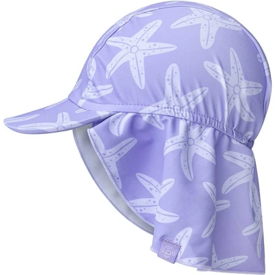 Afbeelding van Swim Essentials UV Zonnepetje Baby Lila Sea Star 2 4 jaar
