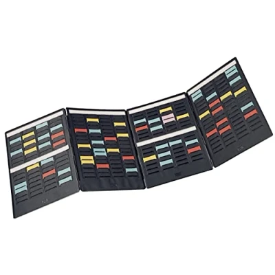 Afbeelding van Nobo T Kaart Miniplanner 4 Bladen Maat 1,5