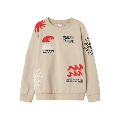 Afbeelding van Name it Nkmfesab Sweater voor kinderen, Maat: 116, Peyote