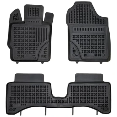 Afbeelding van M MOTOS Auto vloermatten van rubber voor Toyota Yaris III 2012 2014 Maak uw reis comfortabeler met antislip automatten alle weersomstandigheden, bescherming tegen vuil
