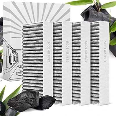 Afbeelding van INTESIA® Actieve koolfilter voor Siemens HZ9VRCR0 / Bosch HEZ9VRUD0 17004796 Neff 17004806, Z821VR0 Gaggenau CA282111 (4 filters)