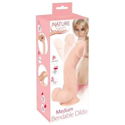 Afbeelding van Nature Skin Dildo van Natuurzacht Huidmateriaal voor een Realistisch Gevoel Maat M beigeig