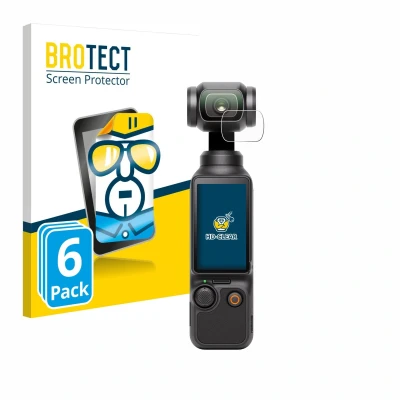 Afbeelding van BROTECT Screenprotector voor DJI Osmo Pocket 3 (Lens) Folie Beschermfolie transparant (6 Stuks)