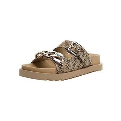 Afbeelding van Guess Fatema dames sandaal Beige Maat 41